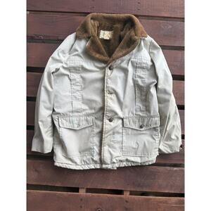 Vintage 70s MacMurray of California Ranch Coat Sherpa Lined Western Car Jacket